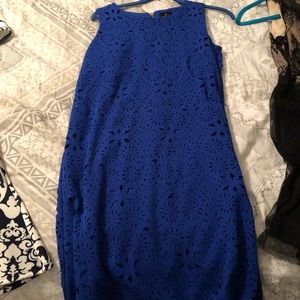 Blue dress